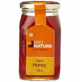 Pro Nature Organic Honey   Glass Jar  500 grams